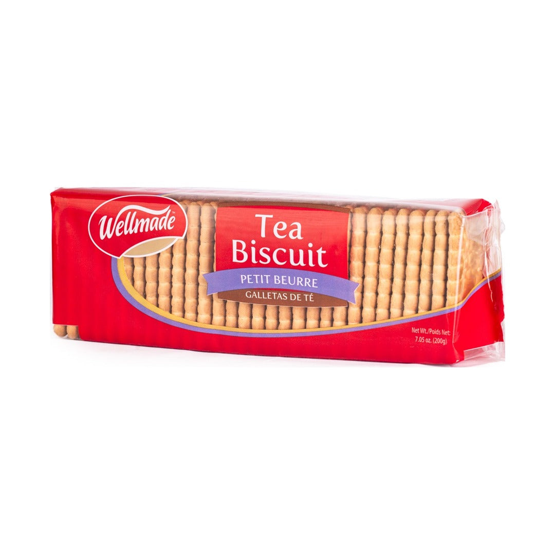 Wellmade Tea Biscuit 200 g - front of pack