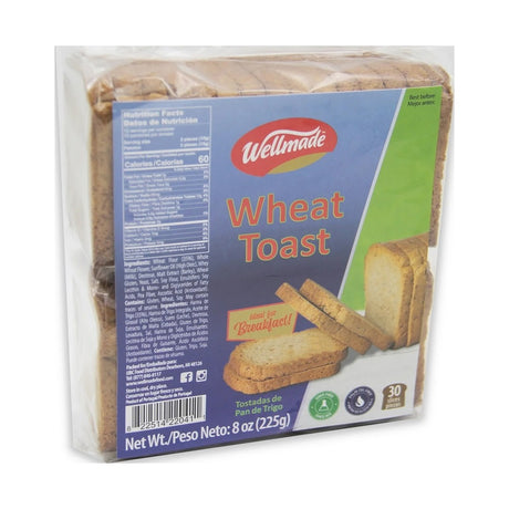 Wellmade Whole Wheat Toast 227 g - front of pack