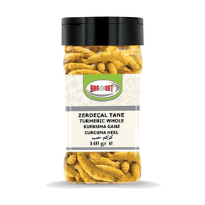 Bagdat Baharat Whole Turmeric Root Spice Culinary, 140 g
