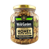 Wild Garden Honey with Nuts 396 g - front of pack