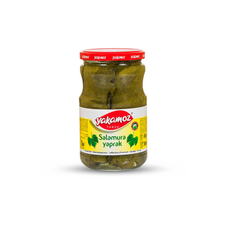 Yakamoz Salamura Yaprak Grape Leaves in Brine 720 ml - front of pack
