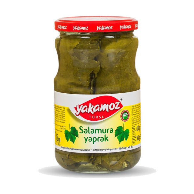 Yakamoz Salamura Yaprak Grape Leaves in Brine, 720 ml