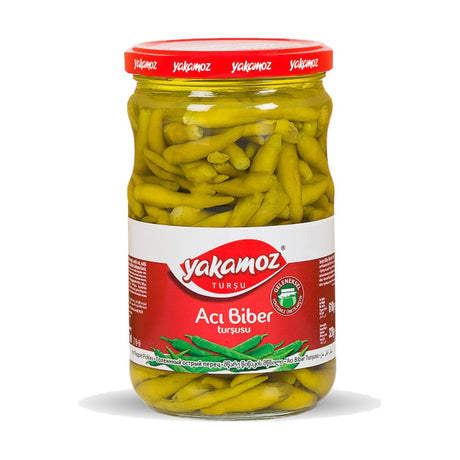 Yakamoz Acı Biber Turşusu Hot Pepper Pickles, 720 ml