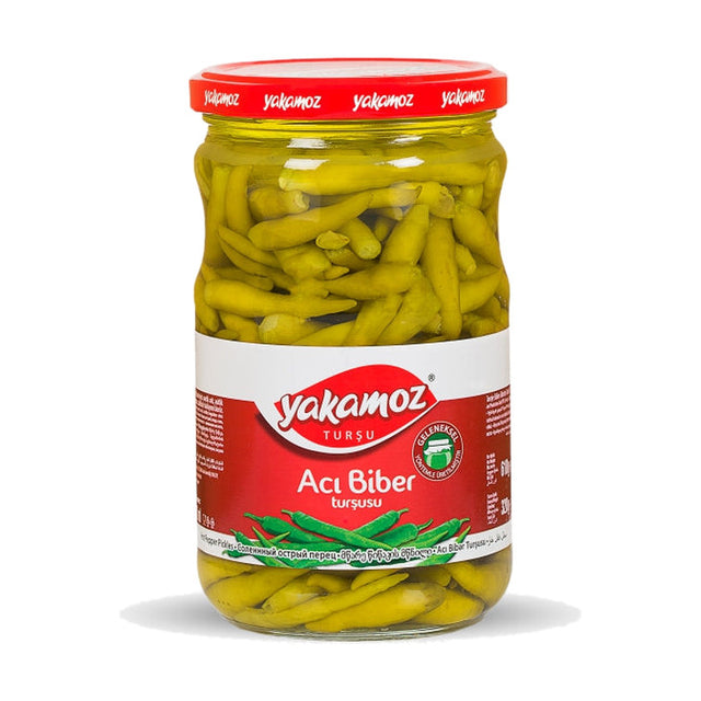 Yakamoz Acı Biber Turşusu Hot Pepper Pickles, 720 ml