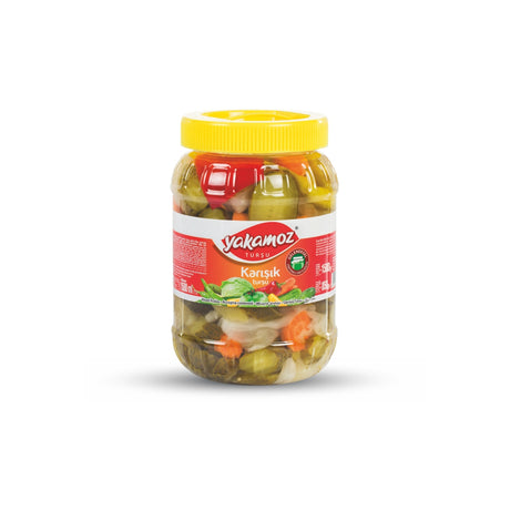 Yakamoz Karışık Turşu Mixed Pickles 1500 ml - front of pack