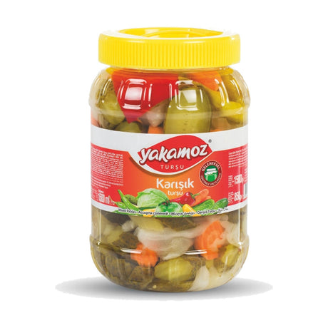 Yakamoz Karışık Turşu Mixed Pickles, 1500 ml