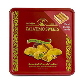 Zalatimo Assorted Mamoul Square 780 g - front of pack