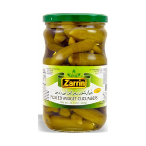 Zarrin Pickled Midget 660 ml - front of pack