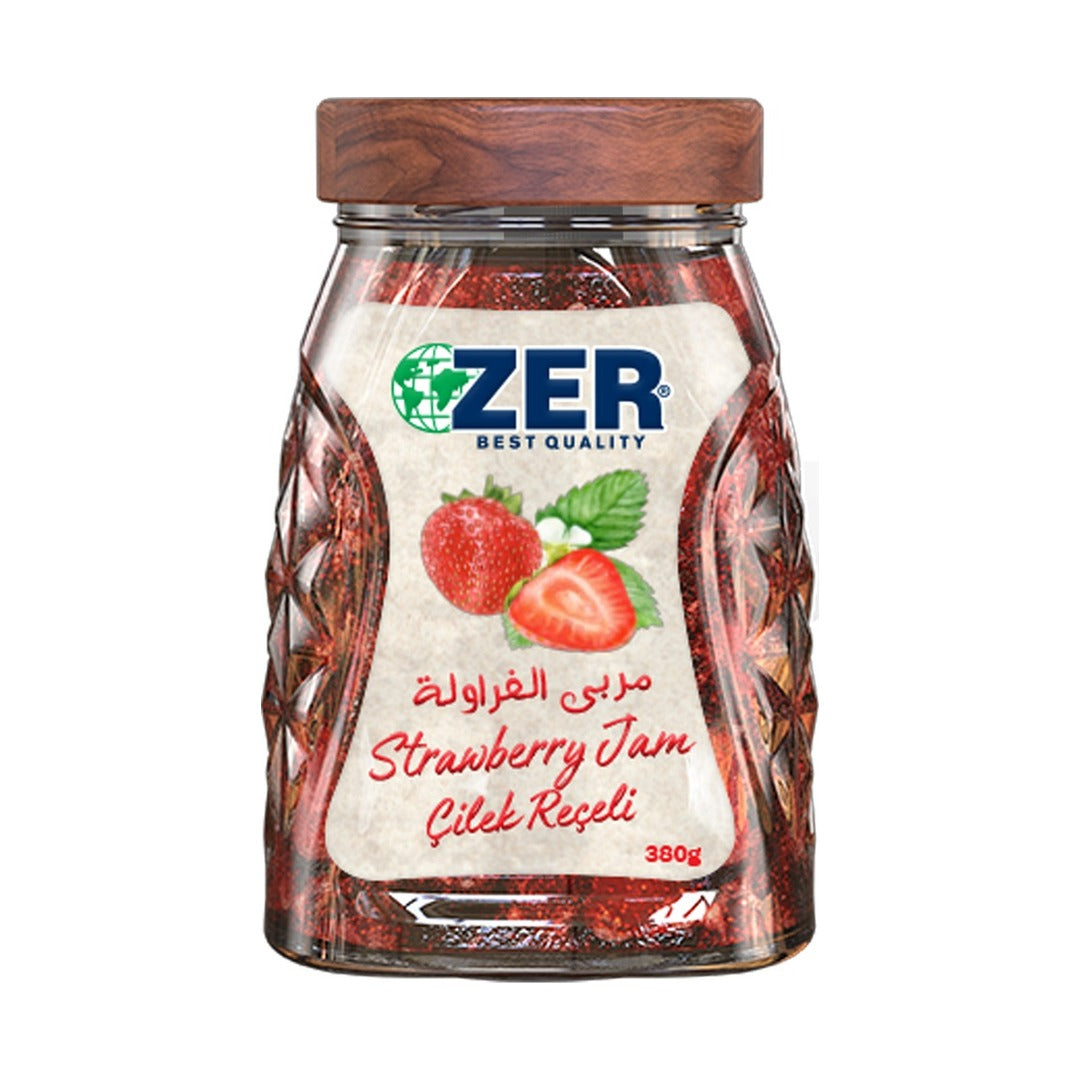 Zer Strawberry Jam 380 g - front of pack