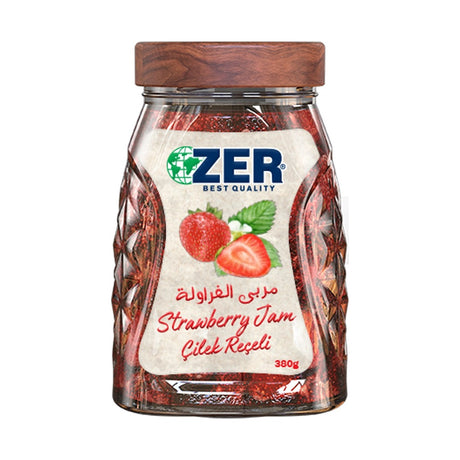 Zer Strawberry Jam 380 g - front of pack