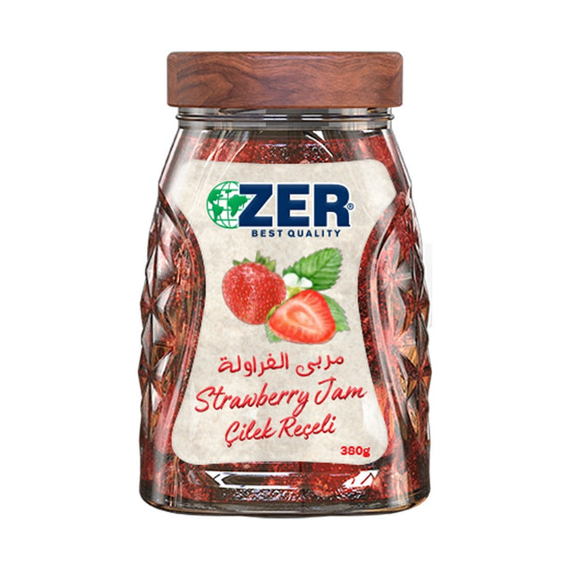 Zer Strawberry Jam 380 g - front of pack