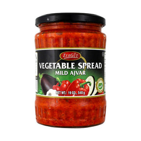 Zergut Mild Ajvar Vegetable Spread 538 g - front of pack