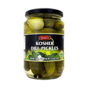 Zergut Whole Kosher Dill Pickles 680 g - front of pack
