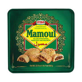Ziyad Assorted Mamoul Square 650 g - front of pack