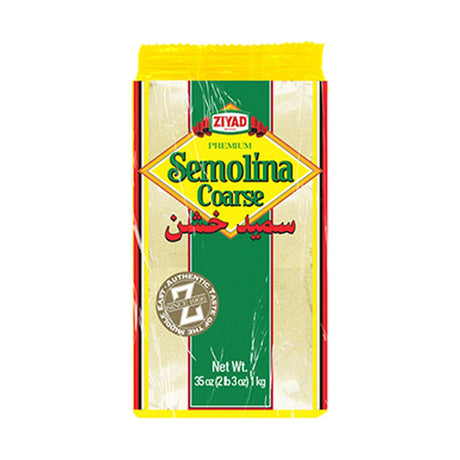 Ziyad Coarse Semolina 1 kg - front of pack