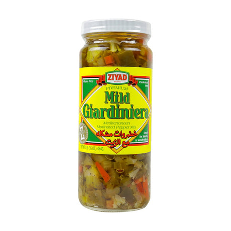 Ziyad Giardiniera, Mild 16 oz