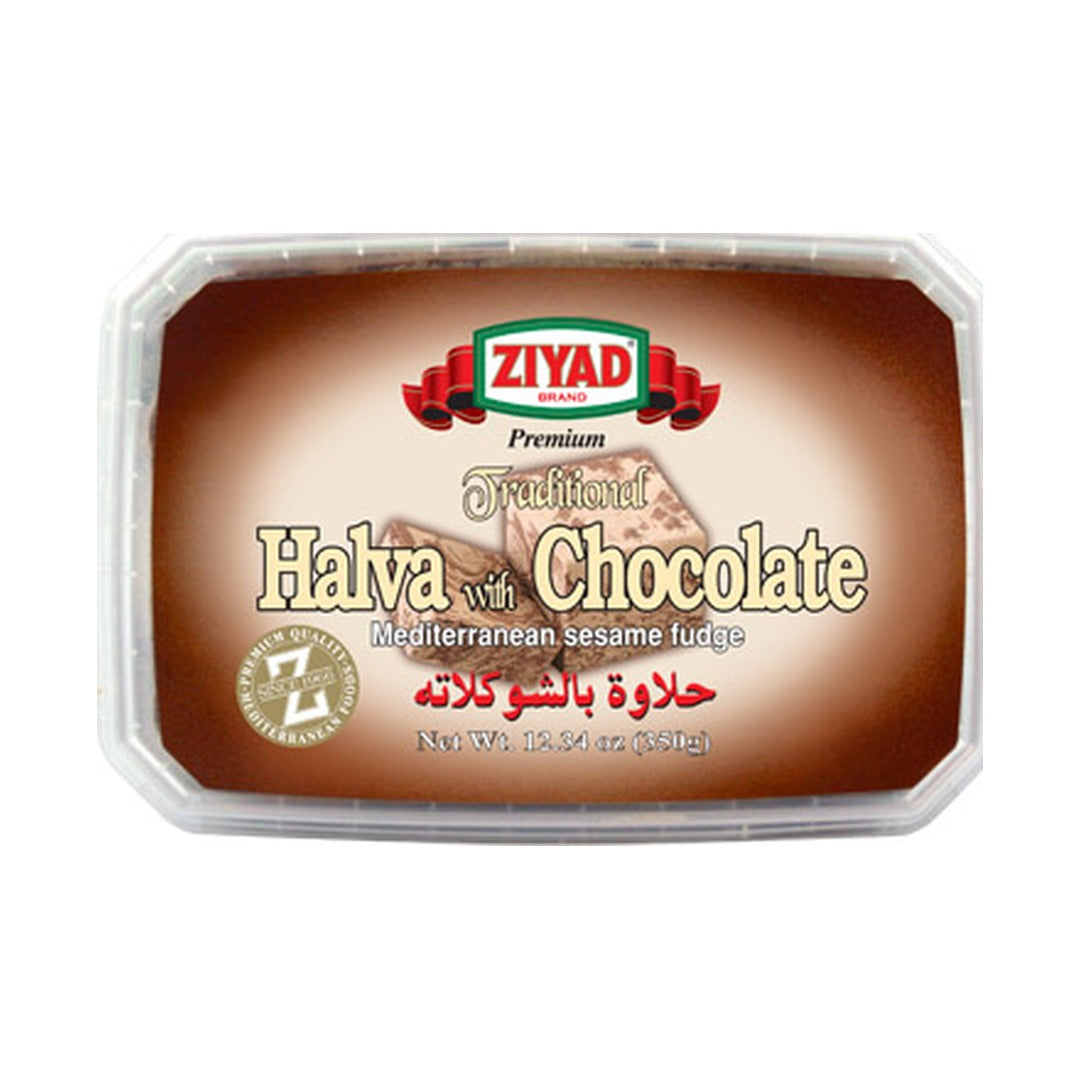 Ziyad Halva with Chocolate 349 g - front of pack