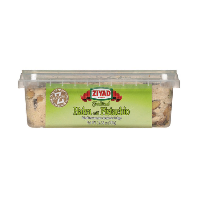 Ziyad Halva with Pistachio 349 g - front of pack